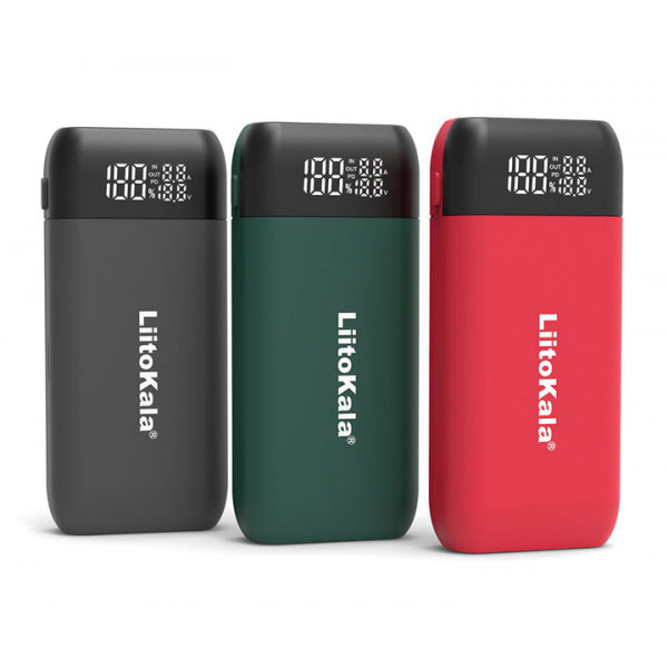 Фото - Батарея мобильная LiitoKala Lii-MP2 Green PowerBank QC3.0&PD3.0