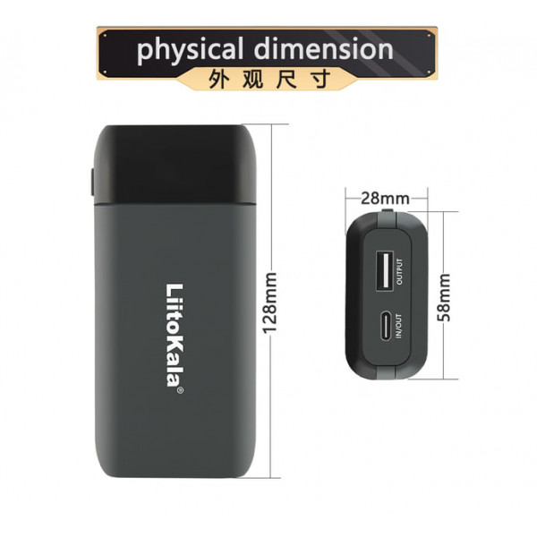 Фото - Батарея мобильная LiitoKala Lii-MP2 Green PowerBank QC3.0&PD3.0