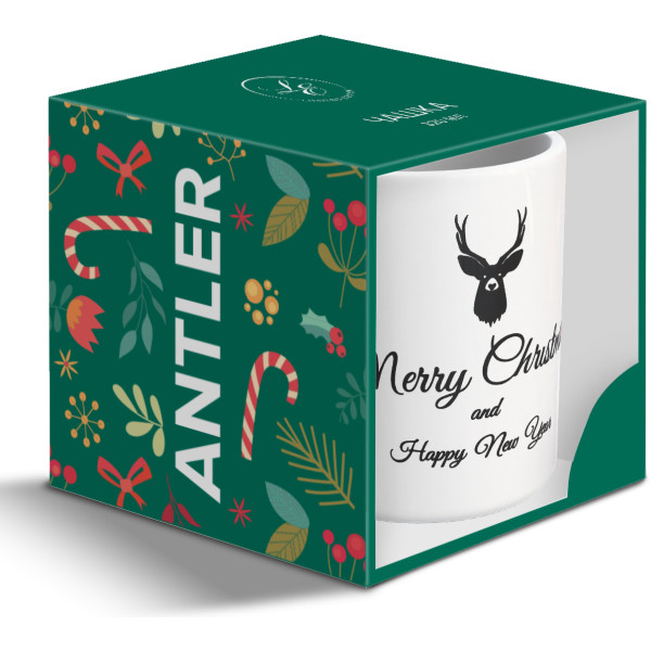 Фото - Чашка Limited Edition NY ANTLER BLACK 320 мл (TRSC-BR5021-M01)