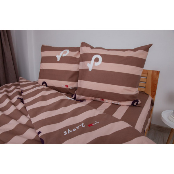 Фото - Комплект постельного белья ТЕП Soft dreams Line Brown (2-03857_26452)