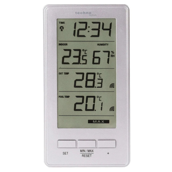 Фото - Термогигрометр Technoline WS9069 IT Silver