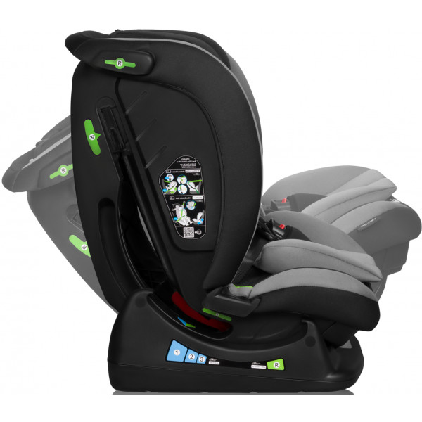 Фото - Автокресло Lionelo AART I-SIZE GREY GRAPHITE