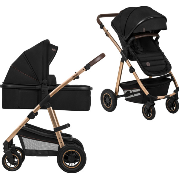 Фото - Коляска универсальная 2 в 1 Lionelo AMBER Black Onyx Фото - Коляска универсальная 2 в 1 Lionelo AMBER Black Onyx