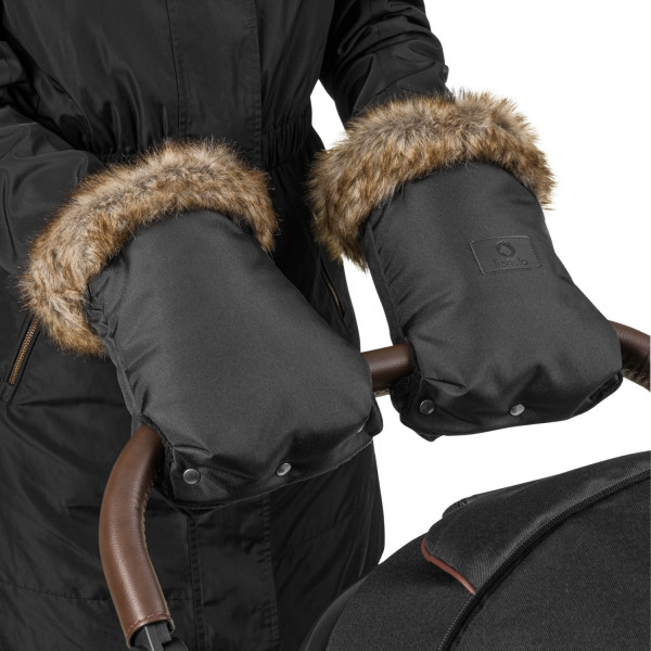 Фото - Муфта-рукавицы для коляски Lionelo Handmuff Black