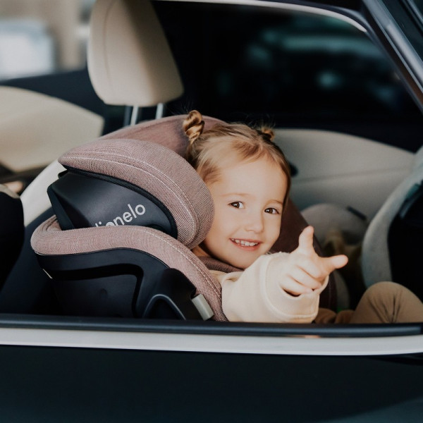 Фото - Автокресло Lionelo HARMONY I-SIZE PINK MAUVE BAMBOO