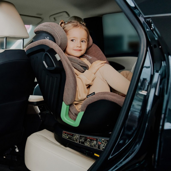 Фото - Автокресло Lionelo HARMONY I-SIZE PINK MAUVE BAMBOO