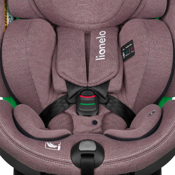 Фото - Автокресло Lionelo HARMONY I-SIZE PINK MAUVE BAMBOO