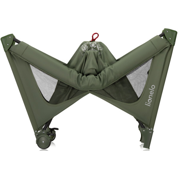 Фото - Манеж-кровать Lionelo Jasmin Easy Fold Green Olive