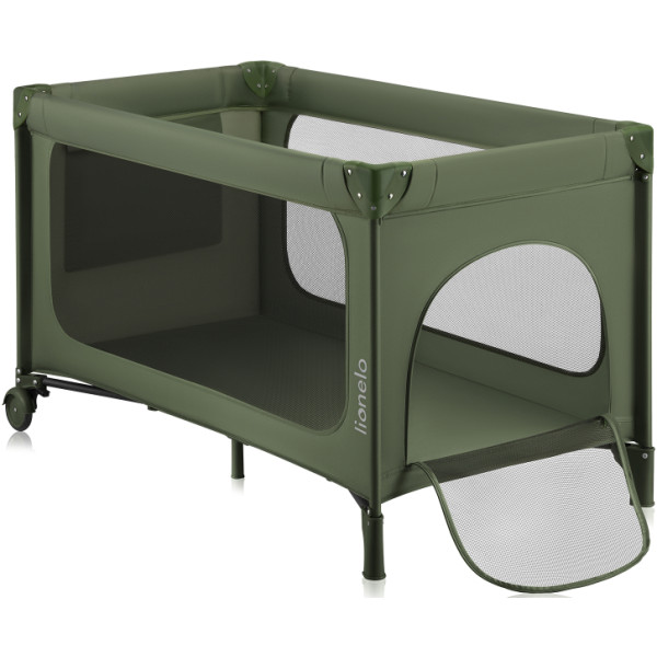 Фото - Манеж-кровать Lionelo Jasmin Easy Fold Green Olive