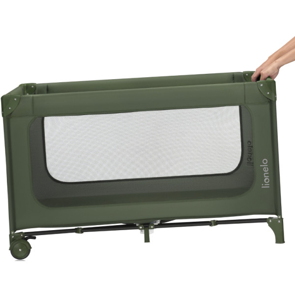 Фото - Манеж-кровать Lionelo Jasmin Easy Fold Green Olive