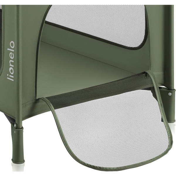 Фото - Манеж-кровать Lionelo Jasmin Easy Fold Green Olive