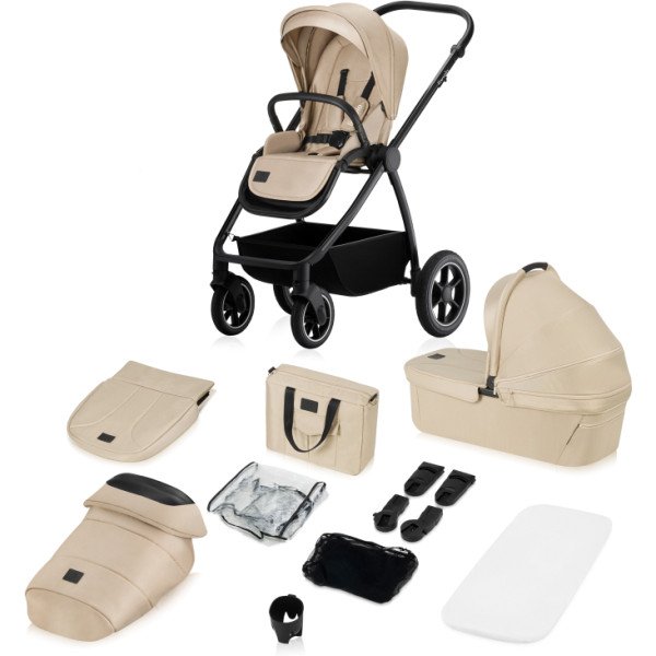 Фото - Коляска универсальная 2 в 1 Lionelo Meril Beige Sand