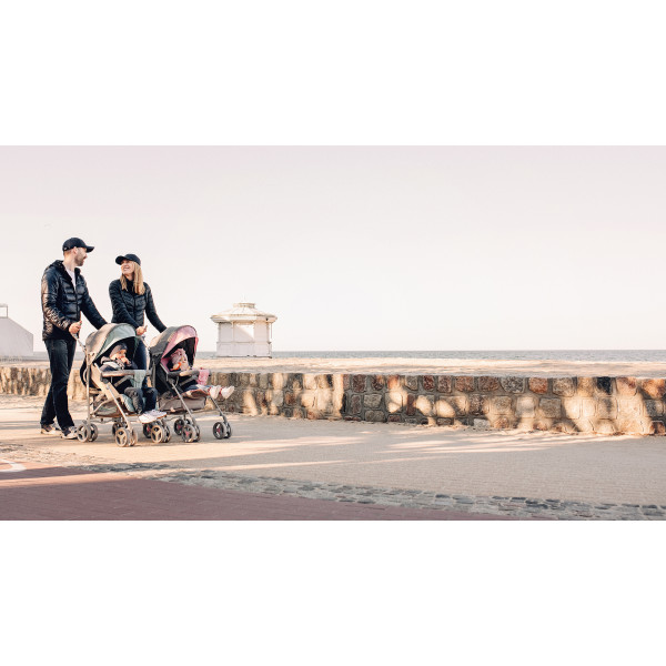 Фото - Коляска прогулочная Lionelo Irma Grey Mint