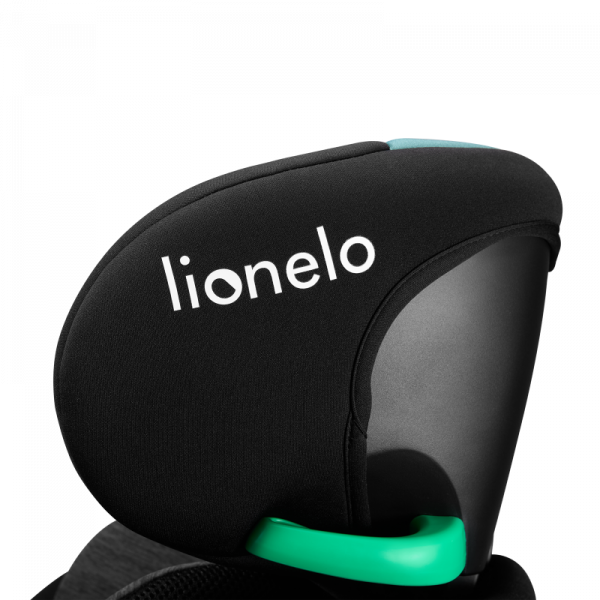 Фото - Автокресло Lionelo NAVY I-SIZE BLACK TURQUOISE