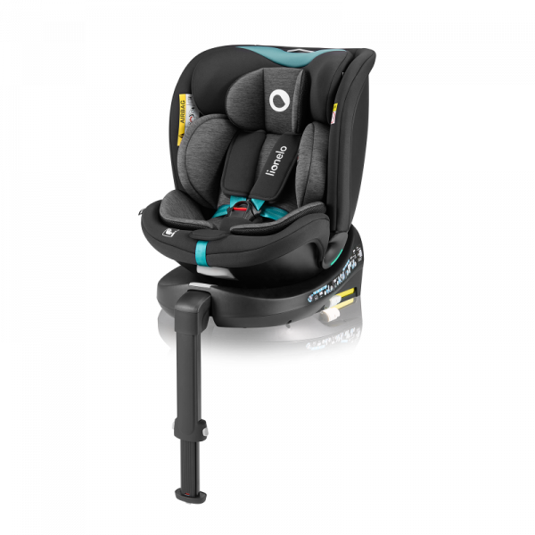Фото - Автокресло Lionelo NAVY I-SIZE BLACK TURQUOISE