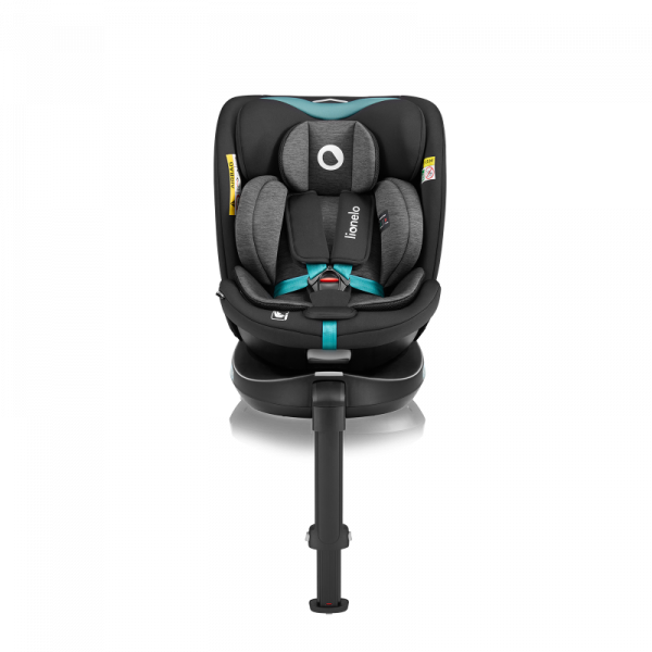 Фото - Автокресло Lionelo NAVY I-SIZE BLACK TURQUOISE