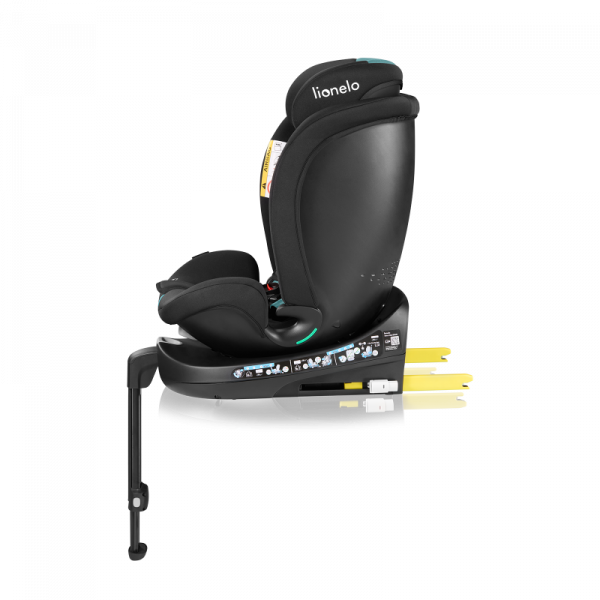 Фото - Автокресло Lionelo NAVY I-SIZE BLACK TURQUOISE