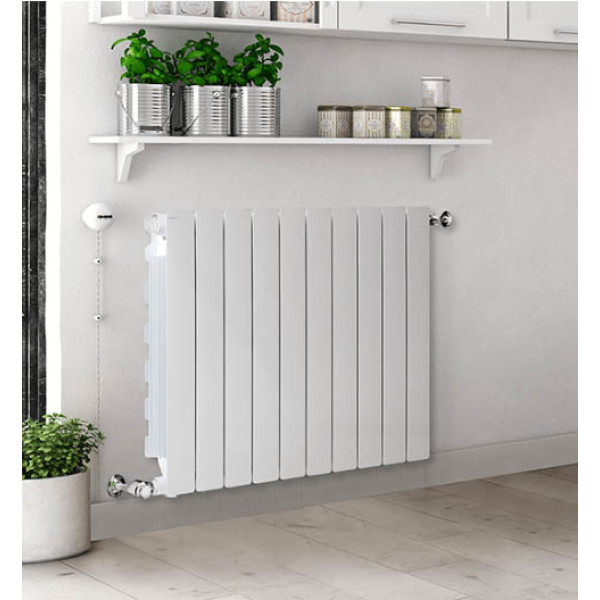 Фото - Радиатор отопления Fondital BLITZ SUPER B4 500/100 White RAL9010 16 атм  6 секція (46233)