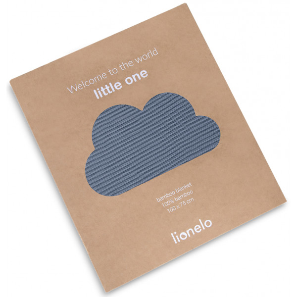 Фото - Плед детский лето Lionelo Bamboo Blanket Blue