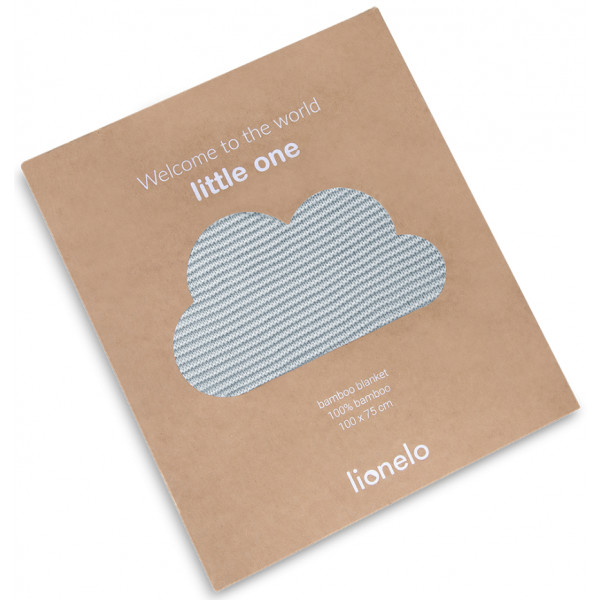 Фото - Плед детский лето Lionelo Bamboo Blanket Grey