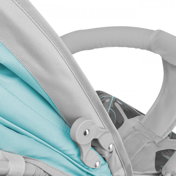 Фото - Коляска прогулочная Lionelo Elia Tropical Turquoise