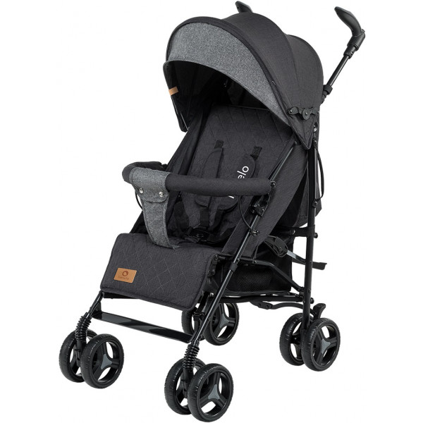 Фото - Коляска прогулочная Lionelo Irma Black/Dark Grey