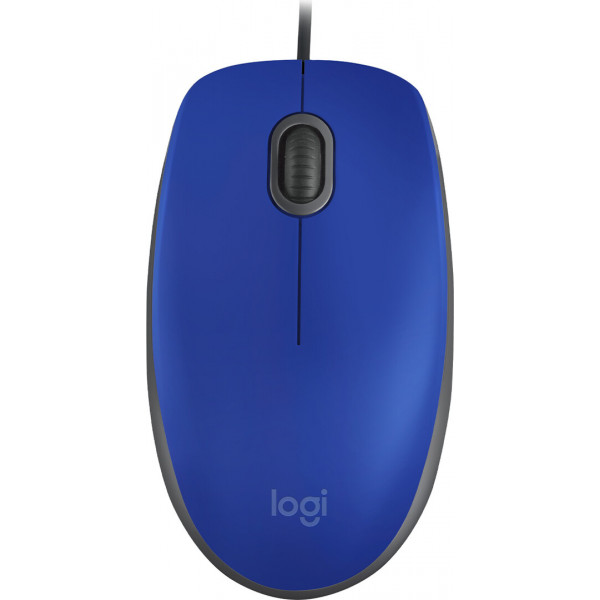 Фото - Мышь проводная Logitech M110 Silent Blue USB (910-006758)