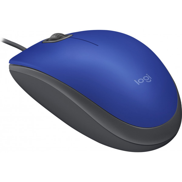 Фото - Мышь проводная Logitech M110 Silent Blue USB (910-006758)