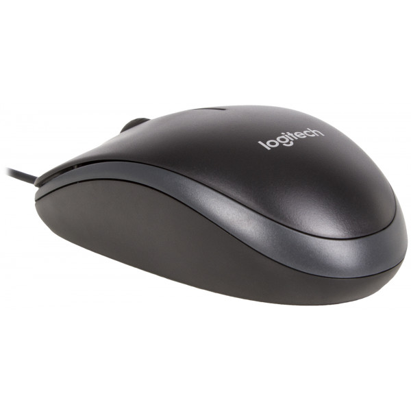 Мышь компьютерная Logitech B100 (910-003357) купить по низкой цене в ...