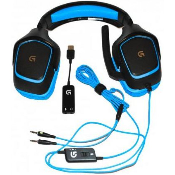 Фото - Гарнитура игровая Logitech G430 Surround Sound (981-000537)