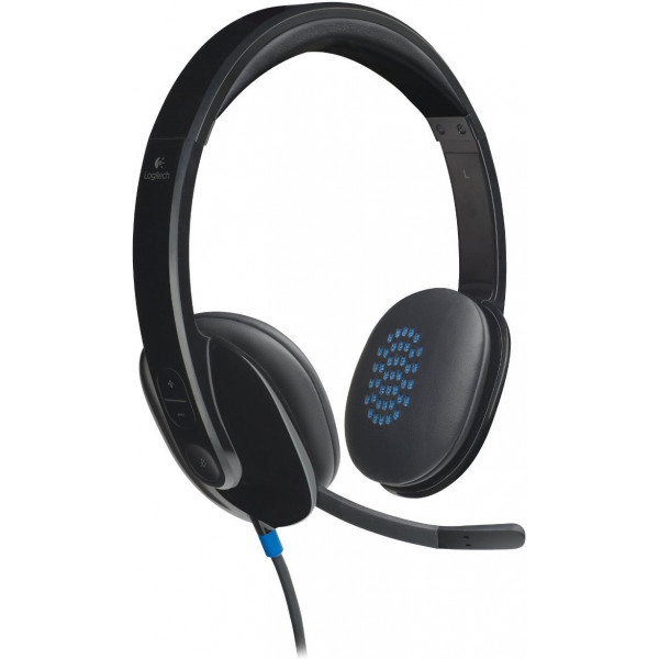 Фото - Микроповреждение - Гарнитура проводная Logitech H540 (981-000480)