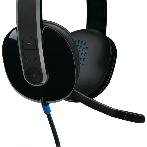 Фото - Микроповреждение - Гарнитура проводная Logitech H540 (981-000480)