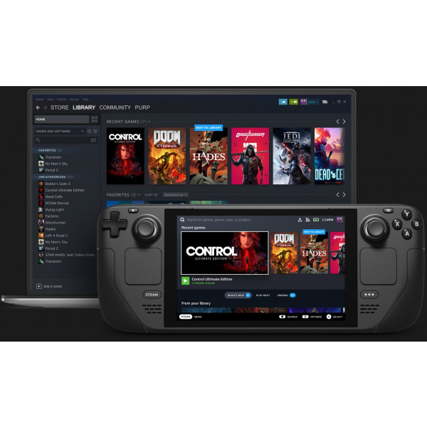 Фото - Игровая приставка портативная Valve Steam Deck 64Gb