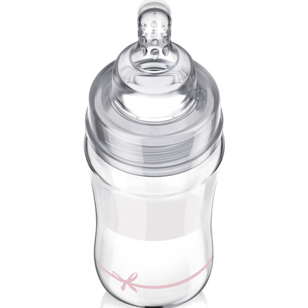 Фото - Бутылочка для кормления Lovi DIAMOND GLASS Baby Shower girl, 250 мл. (74/204girl)