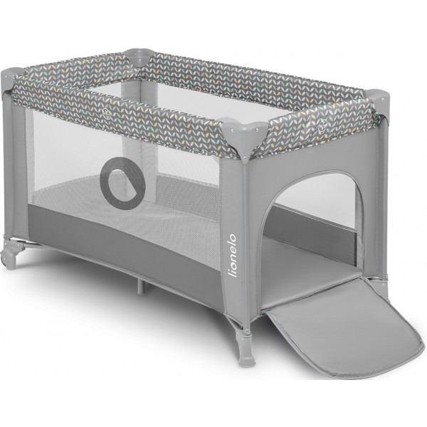 Фото - Манеж классический Lionelo Stefi Grey Concrete Multicolor