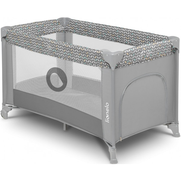 Фото - Манеж классический Lionelo Stefi Grey Concrete Multicolor