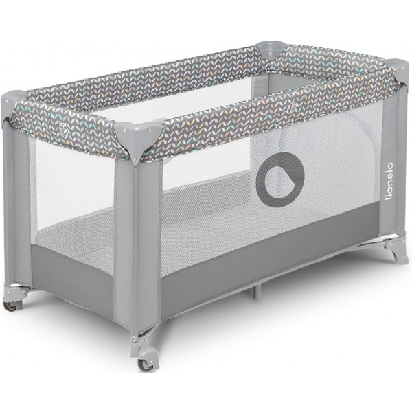 Фото - Манеж классический Lionelo Stefi Grey Concrete Multicolor