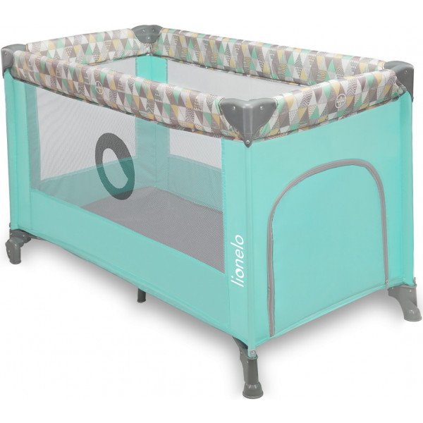 Фото - Манеж классический Lionelo Stefi Green Mint Multicolor