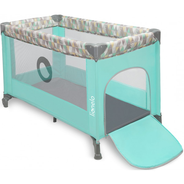 Фото - Манеж классический Lionelo Stefi Green Mint Multicolor