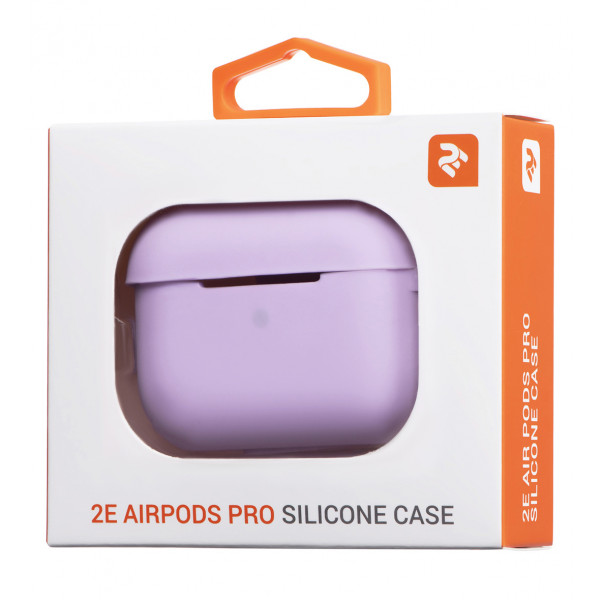 Фото - Чехол для наушников 2E for Apple AirPods Pro Pure Color Silicone 2.5mm Light Purple (2E-PODSPR-IBPCS-2.5-LPR)
