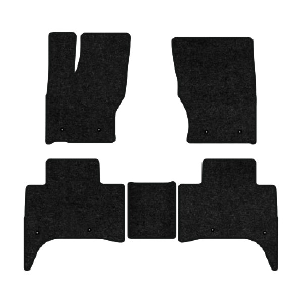 Фото - Коврики ворсовые в салон авто EVAtech Standard для Land Rover Range Rover Sport (L494) 2013-2022 2 поколение SUV EU черный кант (LR33640C5LA8VEB)