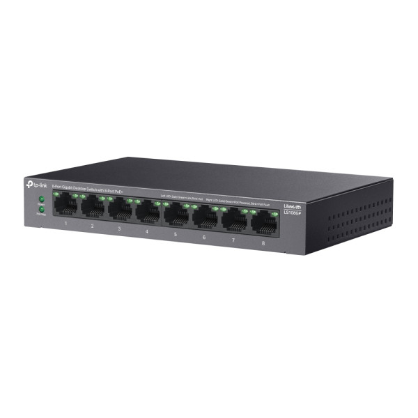 Фото - Коммутатор локальной сети (Switch) TP-Link LS108GP