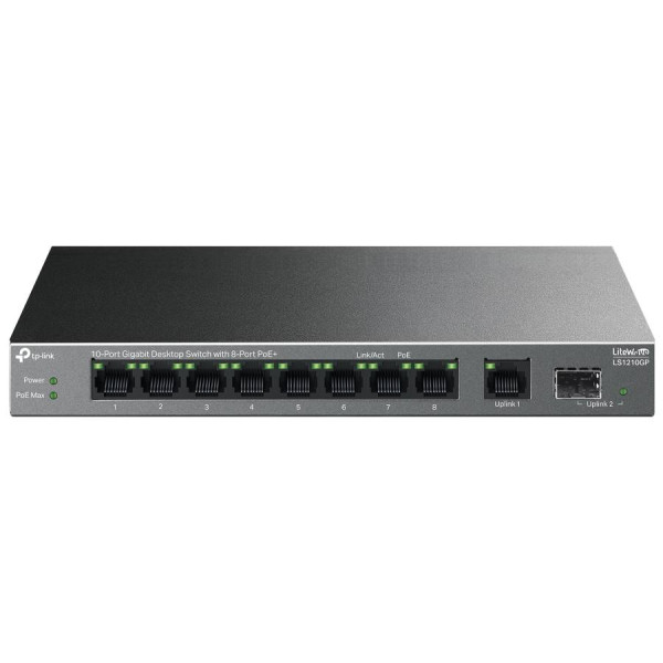 Фото - Коммутатор локальной сети (Switch) TP-Link LS1210GP