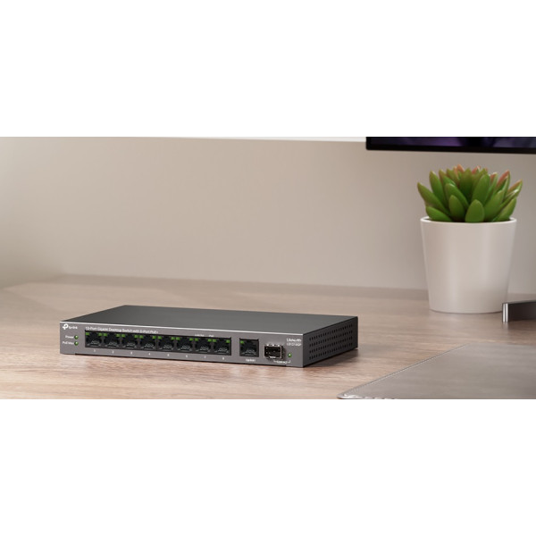 Фото - Коммутатор локальной сети (Switch) TP-Link LS1210GP