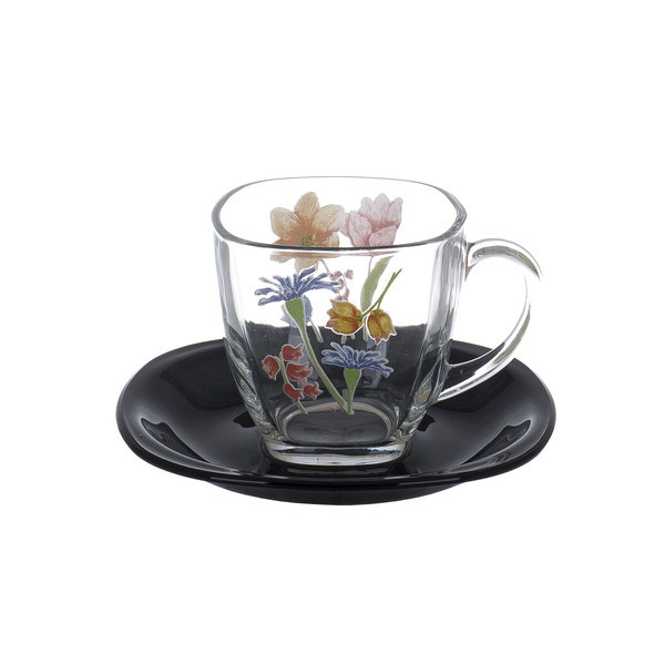 Фото - Столовый сервиз Luminarc Carine Minuet Black 46 пр. (N8126)