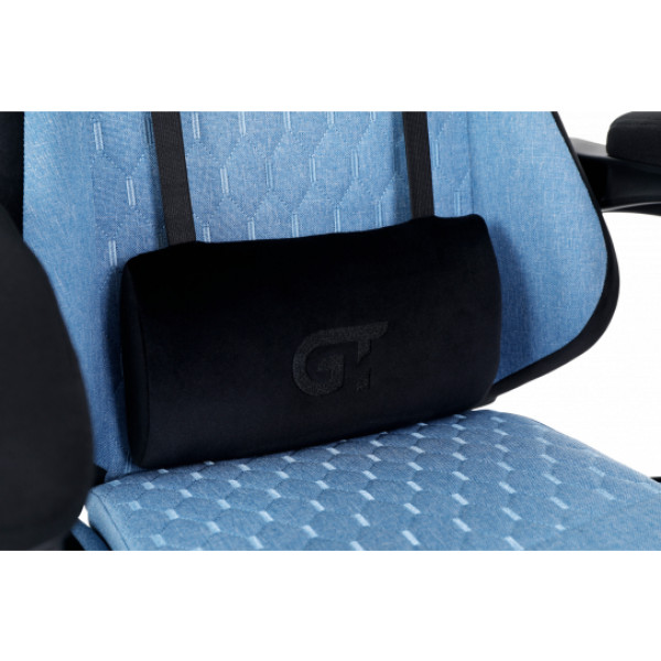 Фото - Кресло для геймеров GT Racer X-2324 Fabric Light Blue/Black Suede