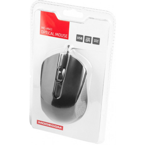 Фото - Мышь проводная Modecom MC-M4.1 Black (M-MC-00M4.1-100)