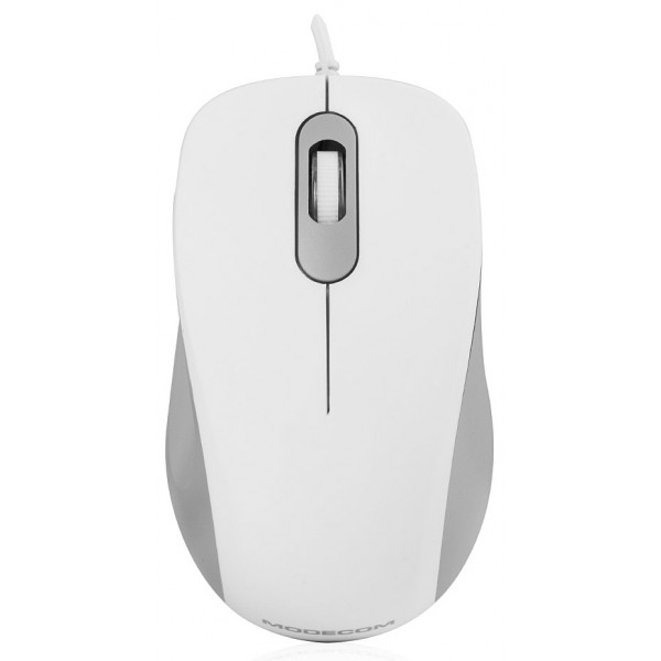 Фото - Мышь проводная Modecom MC-M10S White (M-MC-M10S-200) Фото - Мышь проводная Modecom MC-M10S White (M-MC-M10S-200)