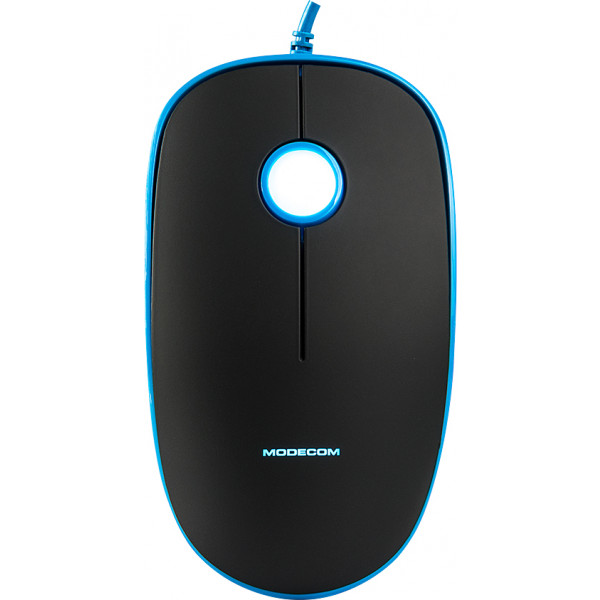 Фото - Мышь проводная Modecom MC-M111 Black-Blue (M-MC-M111-140)