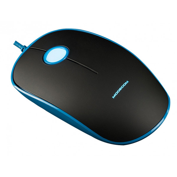 Фото - Мышь проводная Modecom MC-M111 Black-Blue (M-MC-M111-140)